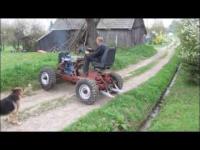 Terenowy traktor domowej roboty