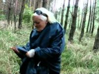 Pani Barbara na grzybach - Ciulowy las