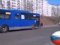 Autobus się popsuł? w Rosji wezmą go na linkę