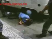 Brazylijski policjant zabija człowieka