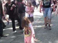 Litlle polish zombie babygirl in Dublin