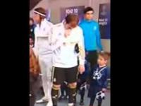 Casillas wyciera kozę o dziecko.
