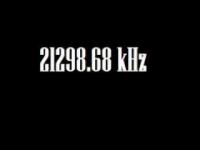 Dziwne dźwięki na stacji 21298.68 kHz