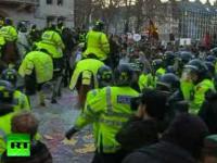      Protest brytyjskich studentów przeciwko podwyżce opłat za studia
