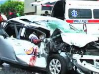 Akcja ratunkowa  wypadek samochodowy