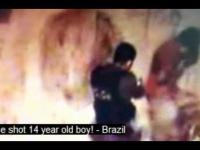 Brazylijska policja postrzelila 14 letniego chlopca