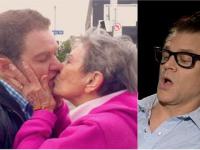 Całowanie babci na mieście