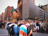 Street Acrobats - Union Square, New York City (Original)