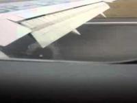 Huk, brawa, krzyki. Nagranie z wnętrza Boeinga 767 