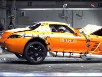 Crash test Mercedesa SLS AMG