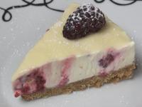 Raspberry & White Chocolate Cheesecake 