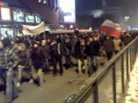 Protest na ulicach Gdańska 31.01.2012