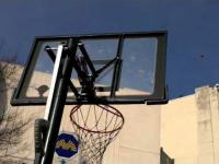 koszykówka dachu shot