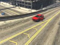 Grand Theft Auto V - Funny Crash