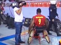 Awantura na meczu niepełnosprawnych koszykarzy