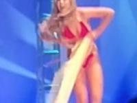 Miss Californi gubi gore od bikini podczas wyborow Miss America