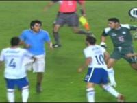 Incidentes en la cancha en el partido Monarcas Morelia vs Cruz Azul [15/05/11] 