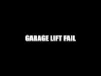 Garage Lift Fail