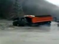 Wtopa rosyjskiej ciężarówki