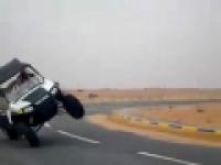 Arabic crazy driver