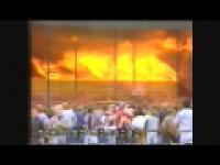 Pożar stadionu Bradford City - efekt nie zgaszonego papierosa.