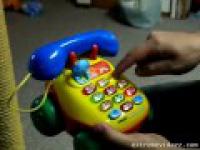Zabawkowy telefon dziecka 