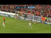 Dundee United - Śląsk Wrocław gol na 3:2 Dudek