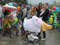 Parada wózków w Tiumeń