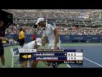 Wpadka Andyego Roddicka-nie to krzesło! US Open 2011