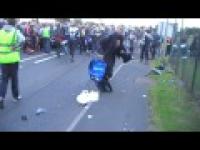 Tragiczny wypadek motocyklisty na zlocie w Anglii
