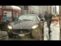 Kornacki i Socha &#8211; Urwanie drzwi w Maserati GranTurismo