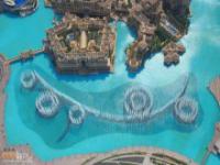 Przepiękna fontanna w Dubaju