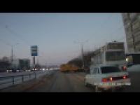 Accidents in Russia. Arrival on the pedestrian