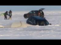 Fatalny wypadek podczas wędkowania na lodzie.