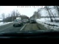 Bijatyka na drodze w Rosji