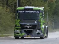 Gymkhana i drift ciężarówką (Becx-TDS Racing)