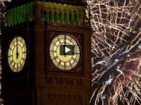 Nowy Rok Londyn 2014 - pokaz fajerwerków