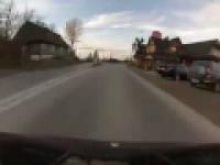 Szalony rajd Maserati między Krynicą-Zdrój i Grybowem