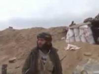 CAUGHT ON TAPE: ISIS Jihadist gets hit POINT BLANK by Russian missile!