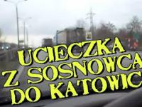 Kierowca Hondy ucieka z Sosnowca do Katowic