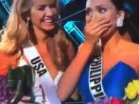 Przerażająca wpadka na Miss Universe 2015 - prowadzący pomylił zwyciężczynię