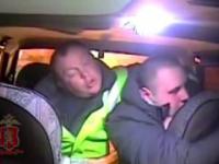 Agresywne zachowanie pijanego kierowcy - Rosja