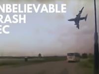 Niesamowite nagranie wypadku samolotu!