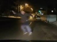 Russian night pedestrians a suicide ,crash compilation 2016