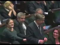 Minister rolnictwa Krzysztof Jurgiel zasnął podczas nocnych obrad Sejmu