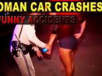 Kobiety za kierownicą - Kompilacja (Woman Car Crashes and Funny Road Accidents)