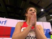 Ewa Swoboda czasem 7.16s wygrywa  zawody w Dusseldorfie!
