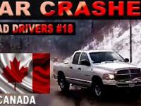 Kompilacja stłuczek / CANADA CAR CRASHES & BAD DRIVERS