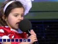 Rosyjska dziewczyna zaśpiewała wzruszającą melodię