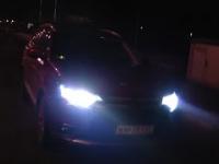 Mitsubishi Outlander 2016 nocny test - światła wnętrze LED